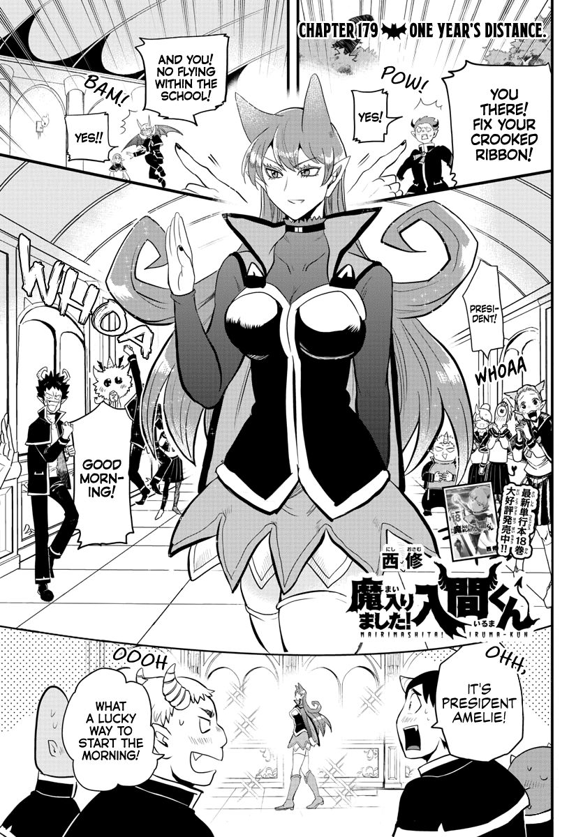 Welcome to Demon School! Iruma-kun, Chapter 179 image 01